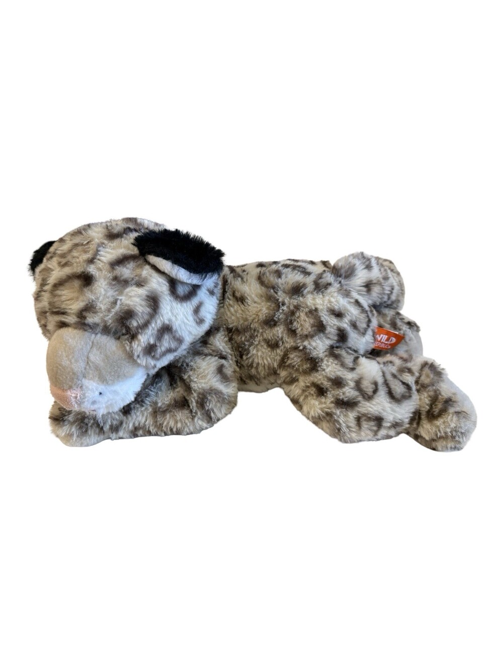 Wild Republic Snow Leopard Cheetah Plush Toy Stuffed Animal 7"